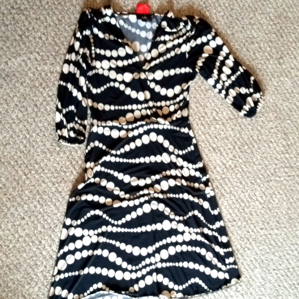 Polka dotted dress